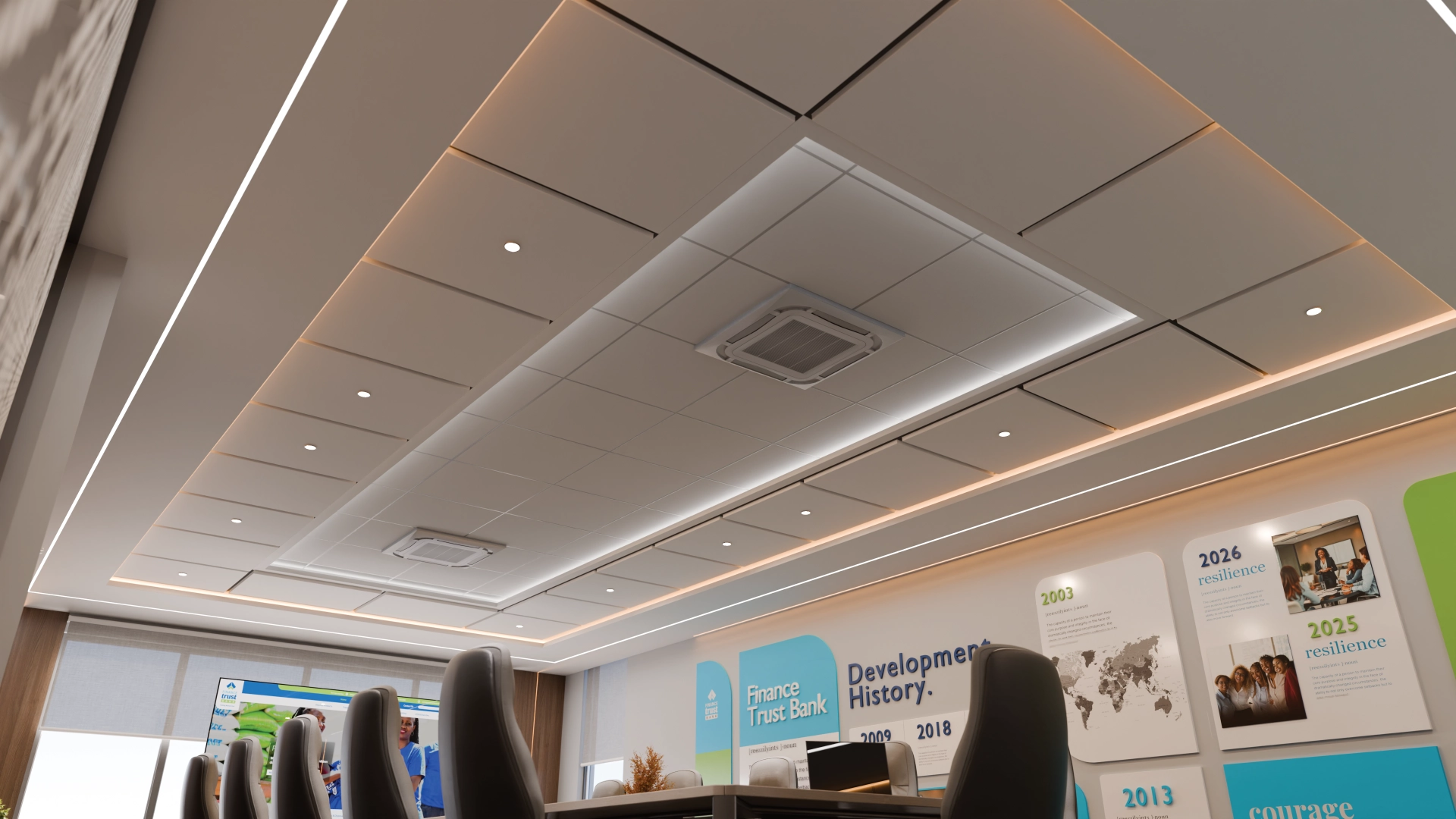 Manager office interior