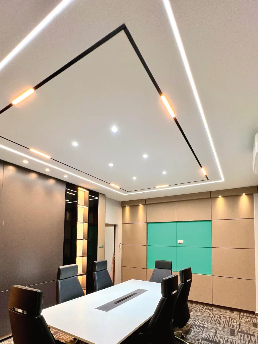 Staff breakout and collaboration area